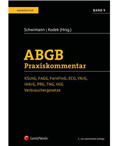 ABGB Praxiskommentar Band&nbsp9, 5.&nbspAuflage
